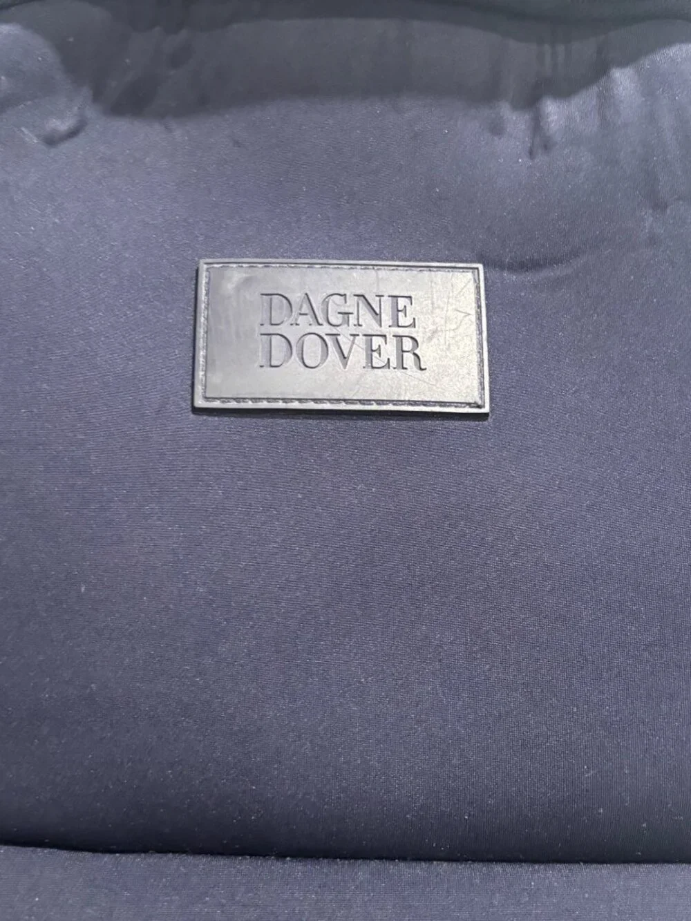 Dagne Dover Neoprene Backpack Navy Blue Travel Laptop School Everyday Bag